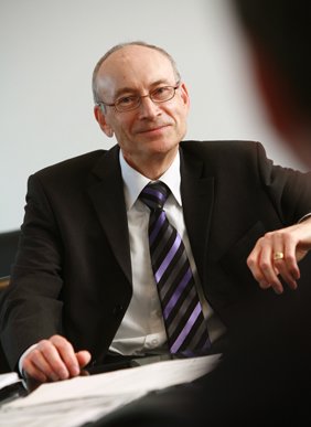Commercial portrait of director for press release