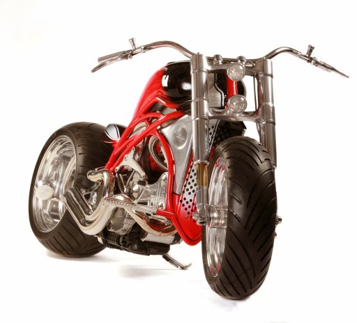 commercial photograph of bespoke motorcycle in Chelmsford Essex